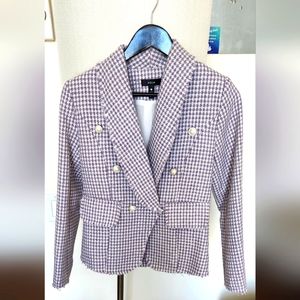 AQUA Lavender Sequin Blazer
